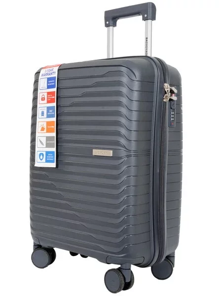 Чемодан Bagvoyage PPLX08-20 dr.grey