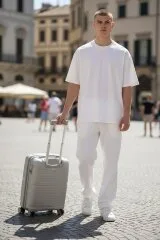 Чемодан BV PP02-20 silver Bagvoyage