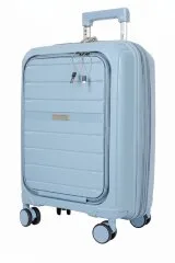 Чемодан BV PP05-20 blue gray Bagvoyage